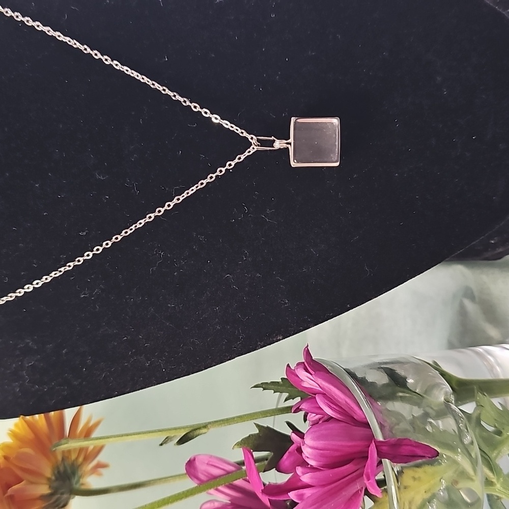 Sarah Coventry ICE AGE Necklace from 1976 Vintage Clear Cube Necklace